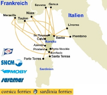 Fähren Korsika